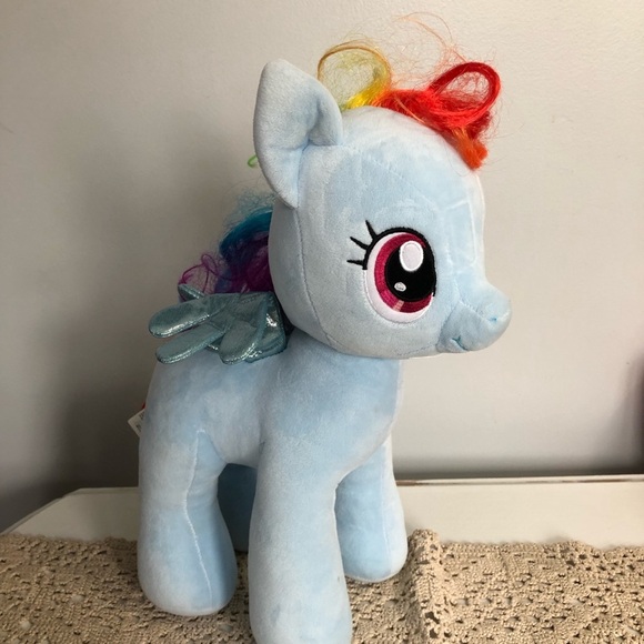 My Little Pony Cutie Mark Magic Charm Wing Rainbow Dash plush and Honey Rays x 3 - Picture 10 of 16